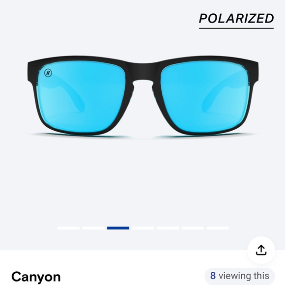 Blenders Canyon Fortune Blue Sunglasses - Picture 2 of 12